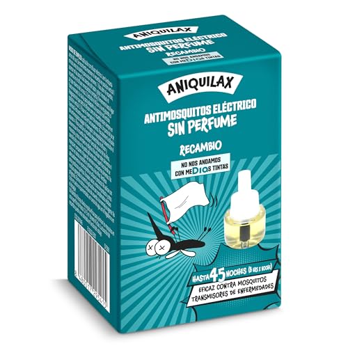 Insecticida eléctrico antimosquitos recambio Aniquilax caja 33 ml