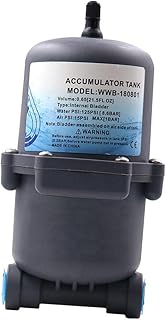 125 PSI Accumulator Tank 1/2'' Male NPT - Water Storage Pressure Vessel/Pulsation Dampening Device for rv