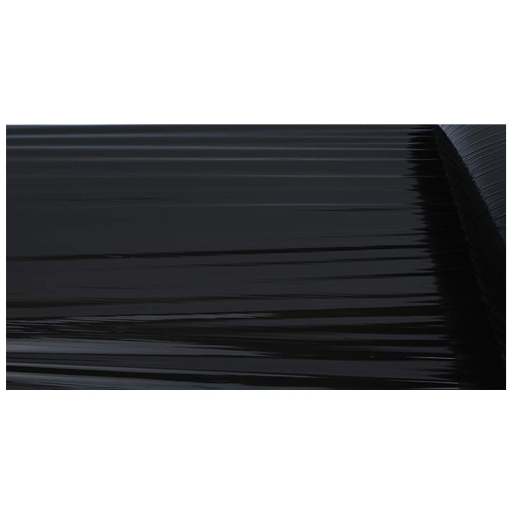 Lot de 6 Film étirable Film d’emballage 500 mm x 150 m 1,5 kg Noir