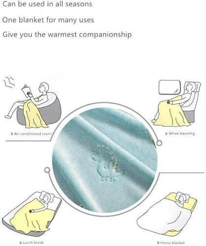 Miniatura 6 de Manta que brilla en la oscuridad, manta súper suave y pesada, manta de vellón peluda cálida y acogedora, regalo fantástico para niñas, niños,