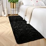 Amearea Shag Fluffy Area Rug for Bedroom Girls Living Room, Extra Soft and Fuzzy Shaggy Rugs, Non Sl
