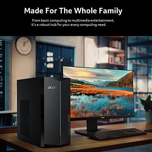 Acer [Windows 11 Pro] 2022 Aspire Tc-1760-Ua92 Desktop,12Th Gen Intel Core I5-12400,16Gb Ram |1Tb Ssd, 8X Dvd-Rw,802.11Ax Wi-Fi 6, Bluetooth 5.2,Windows 11 Pro #TOP3