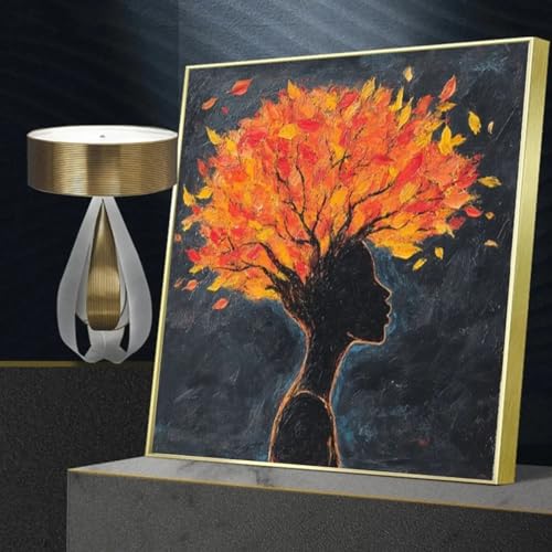 Tableau Graffiti Automne TONGYINLI habiller grand mur sans cadre encombrant