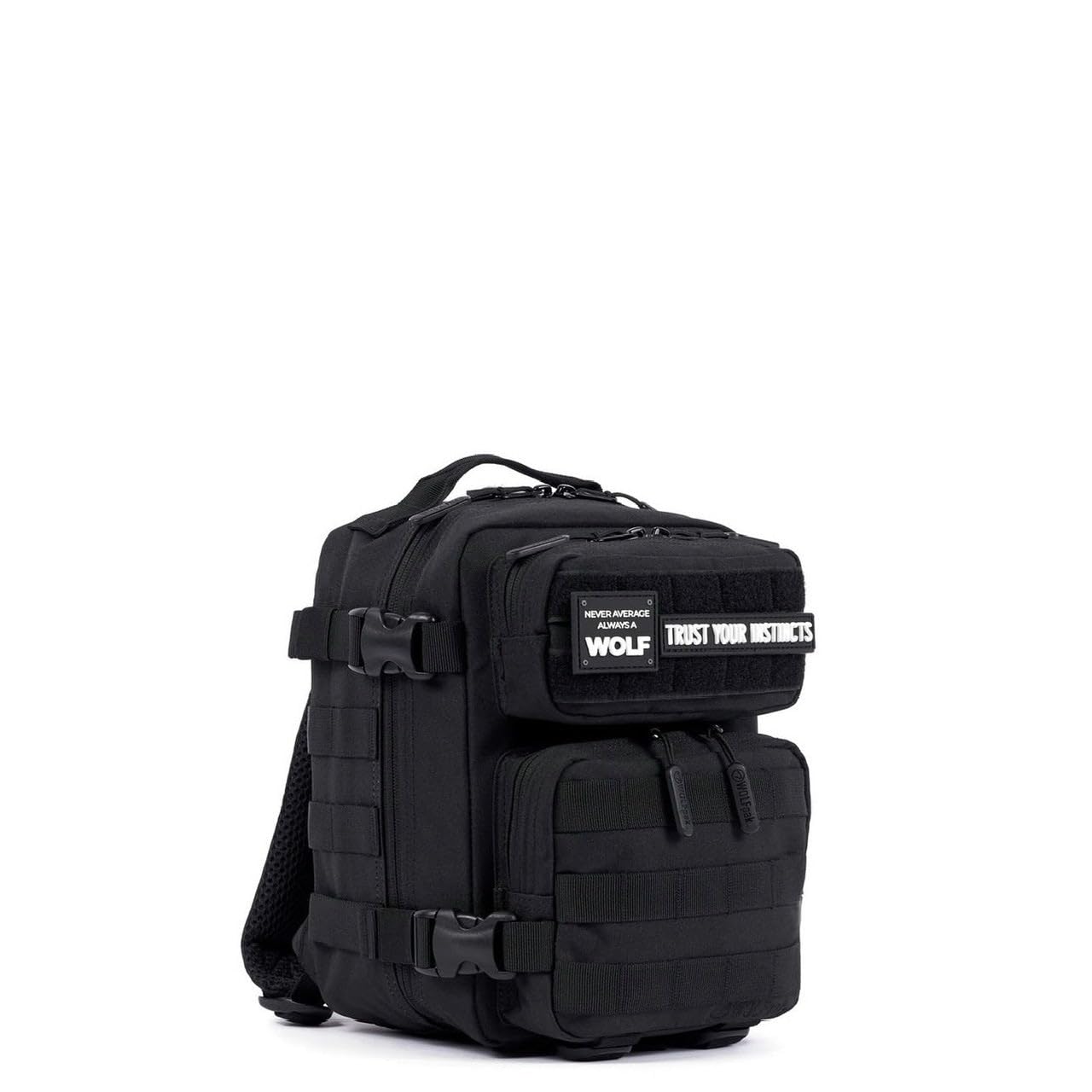 WOLFpak 9L Mini Meal Prep Management Backpack (Alpha Black) Lunch Box, Cooler, Travel, Insulated Bag, Daypack