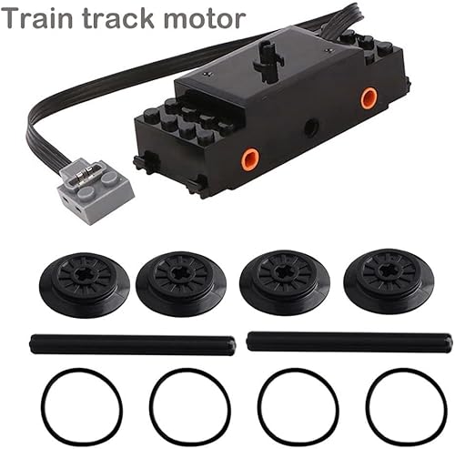 Miniatura 4 de Funciones de energía Piezas Bloques de construcción Tren Track Motor Caja de batería Controlador remoto infrarrojo Receptor (modle2)