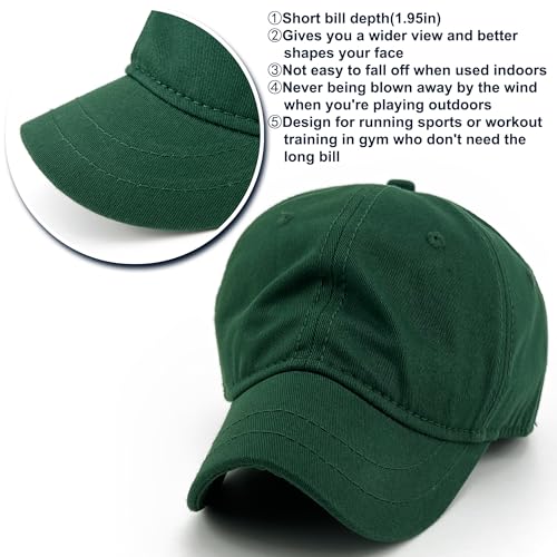Gorra de béisbol de visera corta para running unisex miniatura 3