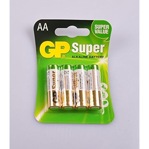 GP Super Alkaline 15A AA Batteries Pack Cover