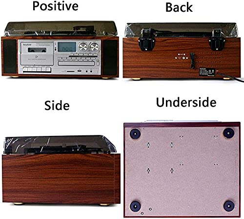 Tourne-Disque Vinyle Tourne-Disque Bluetooth à 3 Vitesses entraîné par Courroie Tourne-disques rétro Vintage Haut… - Les Beatles, Paul McCartney, John Lennon, RIngo Starr, George Harrison Tourne-Disque Vinyle Tourne-Disque Bluetooth à 3 Vitesses entraîné par Courroie Tourne-disques rétro Vintage Haut… – Image 7