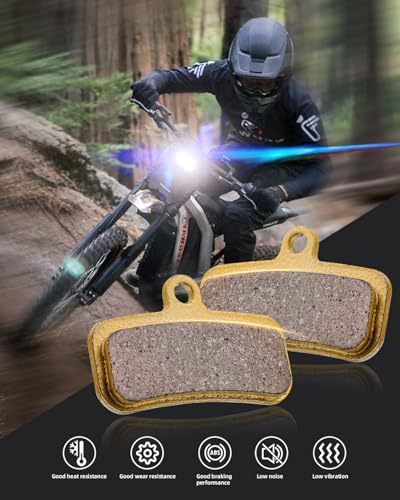 Image of Quickwolf Dirt Bike Brake Pad Compatible for Sur-Ron Surron Light Bee X and S, for Sur-Ron Surron Light Bee Segway X160 X260, for Talaria Sting R MX3 MX4 Motorcycle Parts
