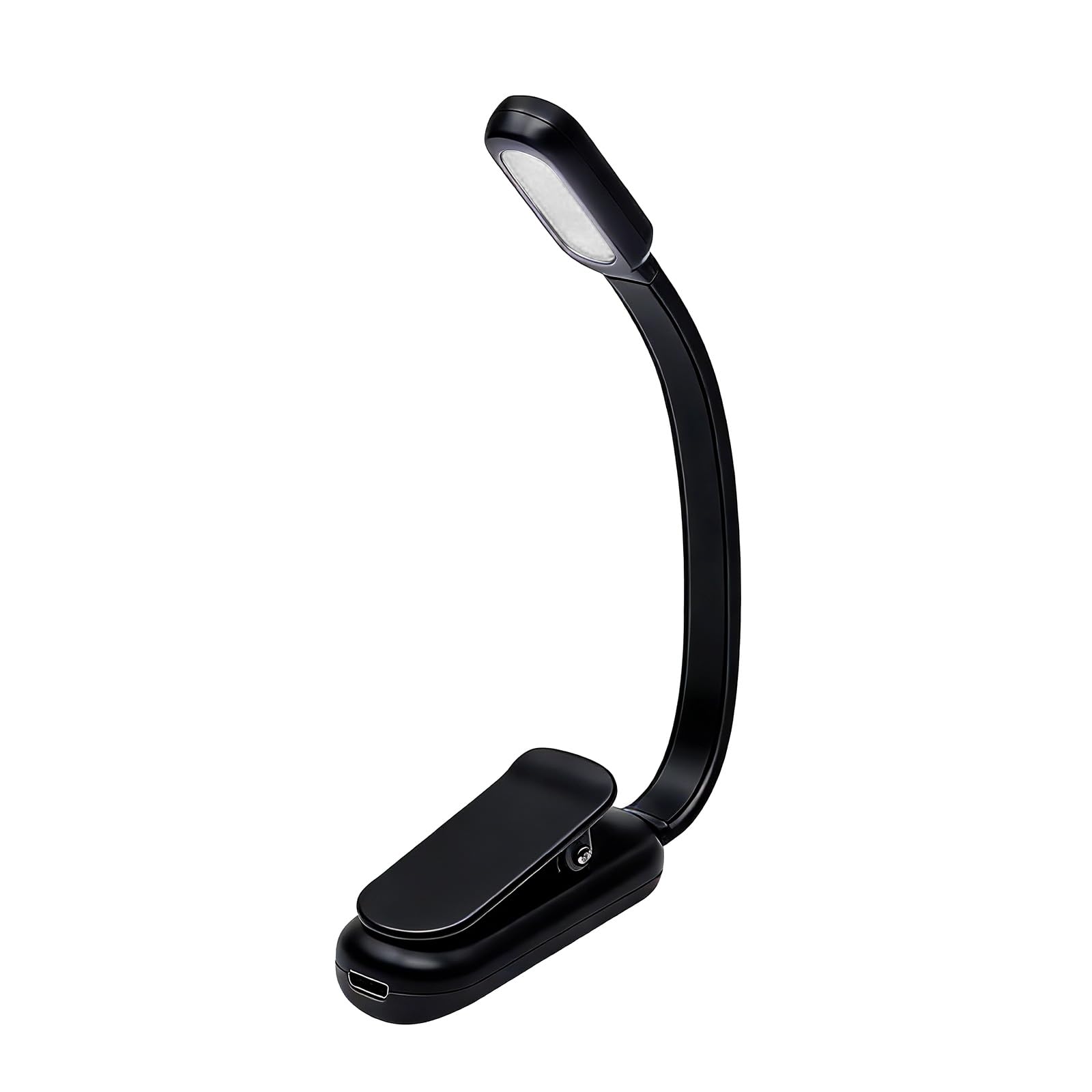 Nucelit Rechargeable Attach Desk Lamp with 3 Brightness Levels and 3 Color Temperatures Transportable USB Light for Home Study Reading Travel Study Light