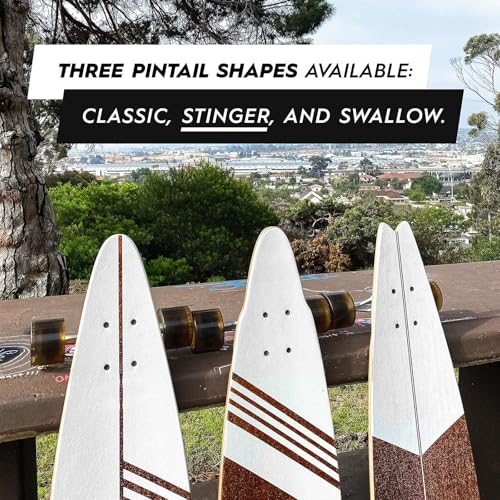 Magneto Bamboo Pintail Stinger Longboard