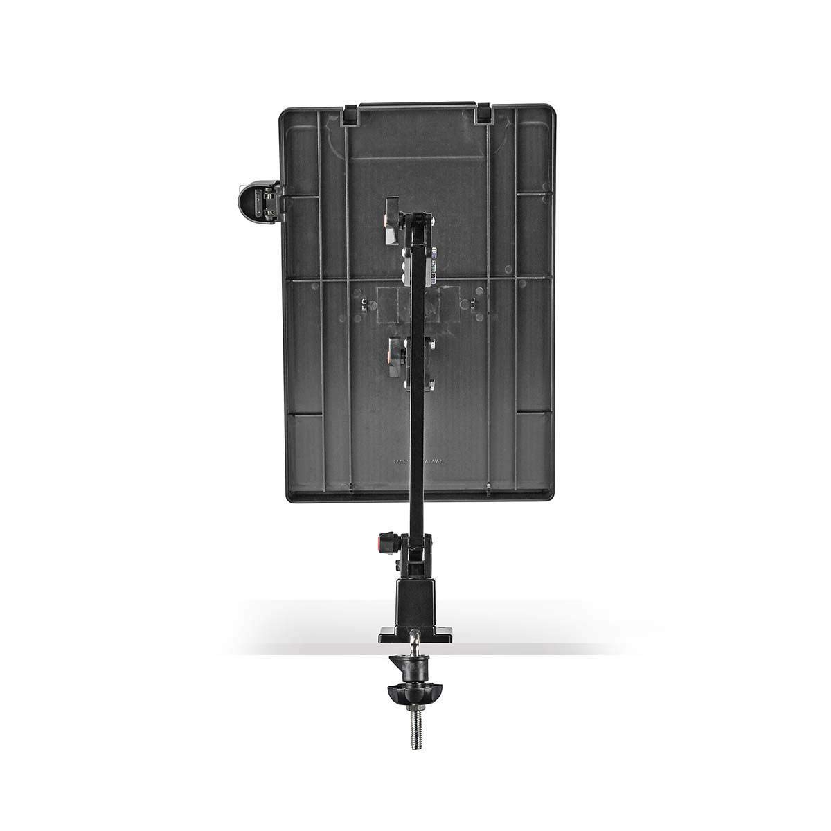 NEDIS Portadocumenti ergonomico | Completamente mobile | Supporto da tavolo | Nero Grigio/Nero, ERGOCH300BK