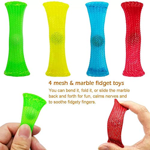 24Pcs Sensory Fidget Toys Set Brinquedo de alívio de estresse para crianças, Adultos, Ferramentas an