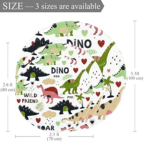 Tapis de jeu dinosaure isolant et doux pour protéger les enfants au sol