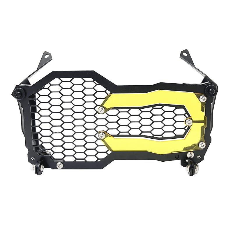 Grille phare R1200GS protection intégrale pour vos voyages tout-terrain et chemins de terre