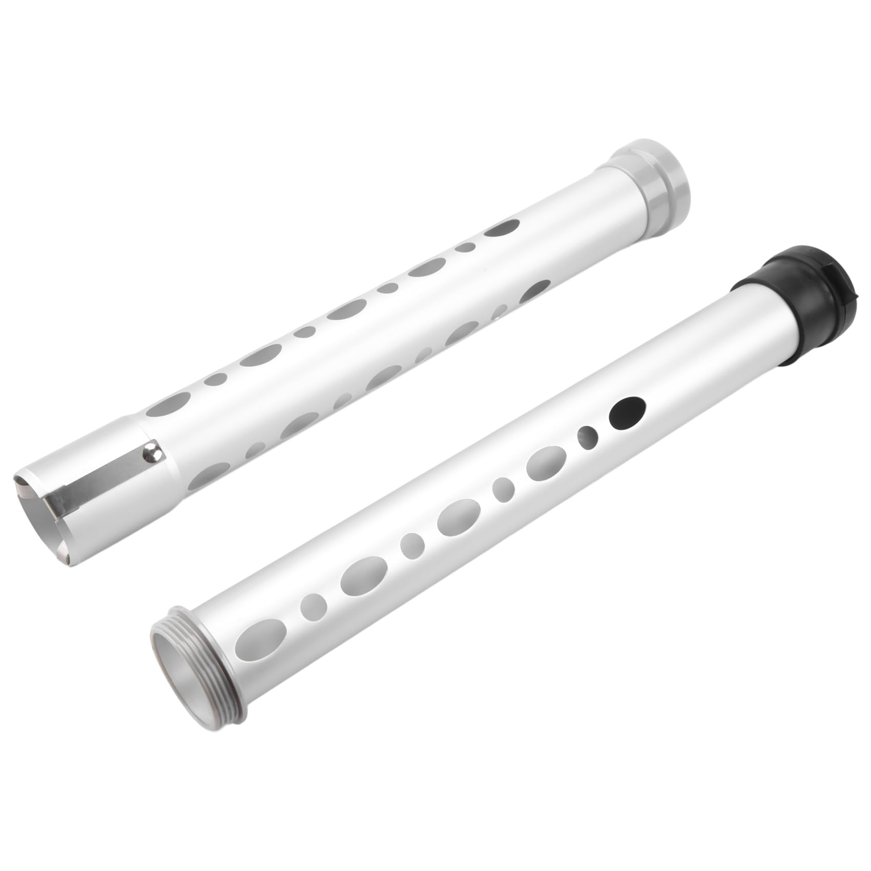 2 x profesjonalny zestaw do piłek golfowych klasy premium, trwały kolektor ze stopu aluminium, materiał wierzchni do piłek golfowych