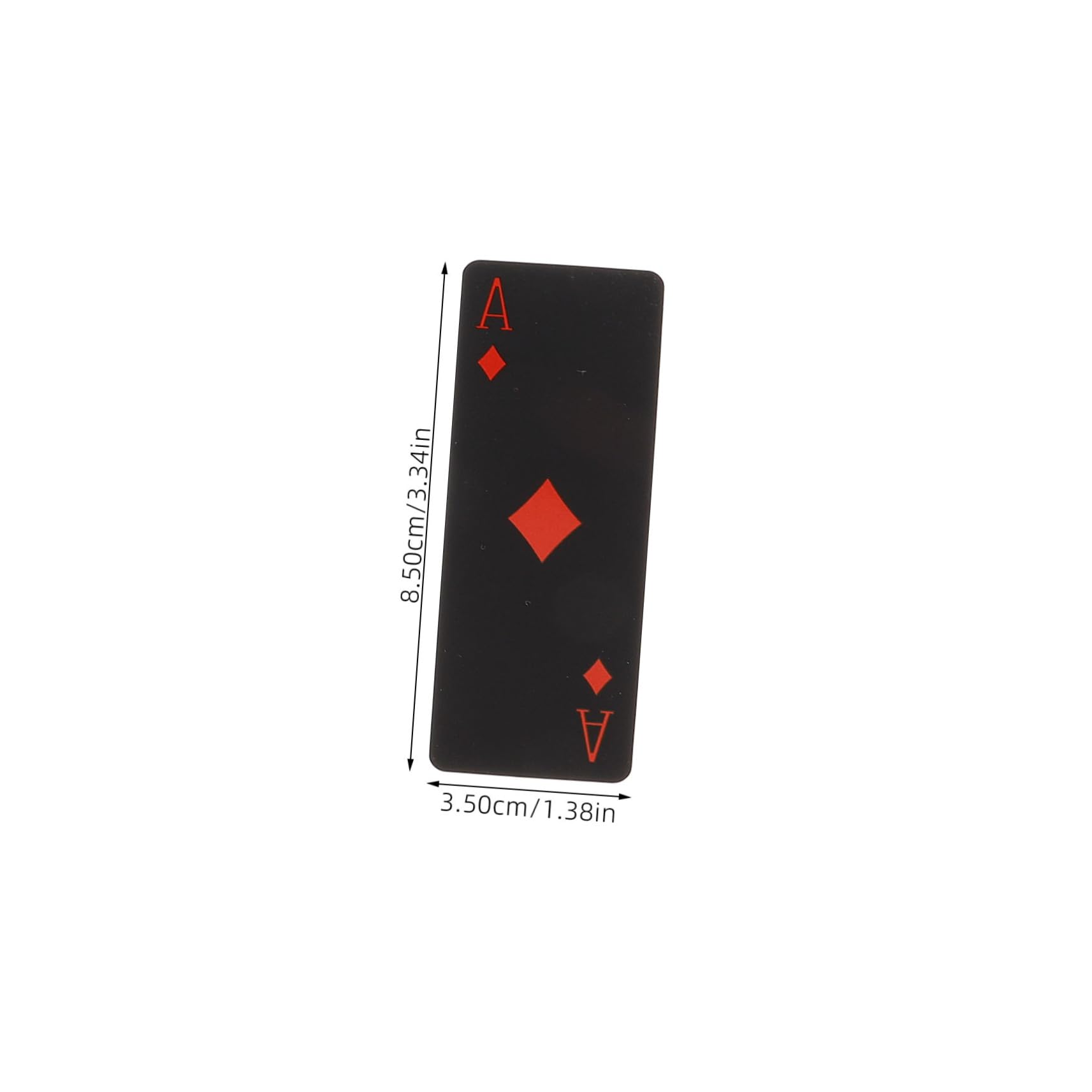 TOYANDONA Carte Da Gioco Nere in Pvc Di Carte Da Poker Design Teschio Rosso e Blu Resistenti Schizzi Per Giochi Di