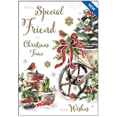 Special Daughter & Her Fiancé Christmas Card By Jonny Javelin