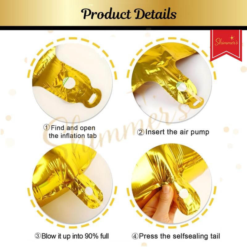 Shimmers Happy B'day Love Theme Canopy Decoration Set – Romantic Hanging Canopy Backdrop for Home B'day Parties 4