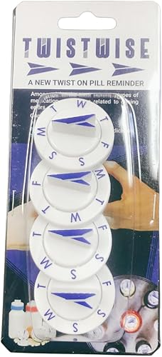 Miniatura 8 de Twistwise Dial de dosificación una vez al día, paquete de 4