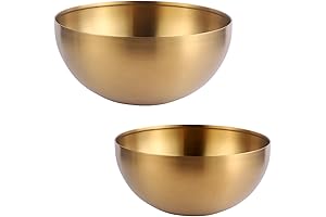 Stainless Steel Salad Bowls, Mixing Bowls, Nesting Bowls, Snacks Bowls, Serving Bowls...