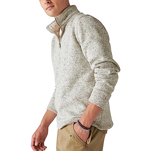 Lucky Brand Men's Los Feliz Half Zip Mockneck3