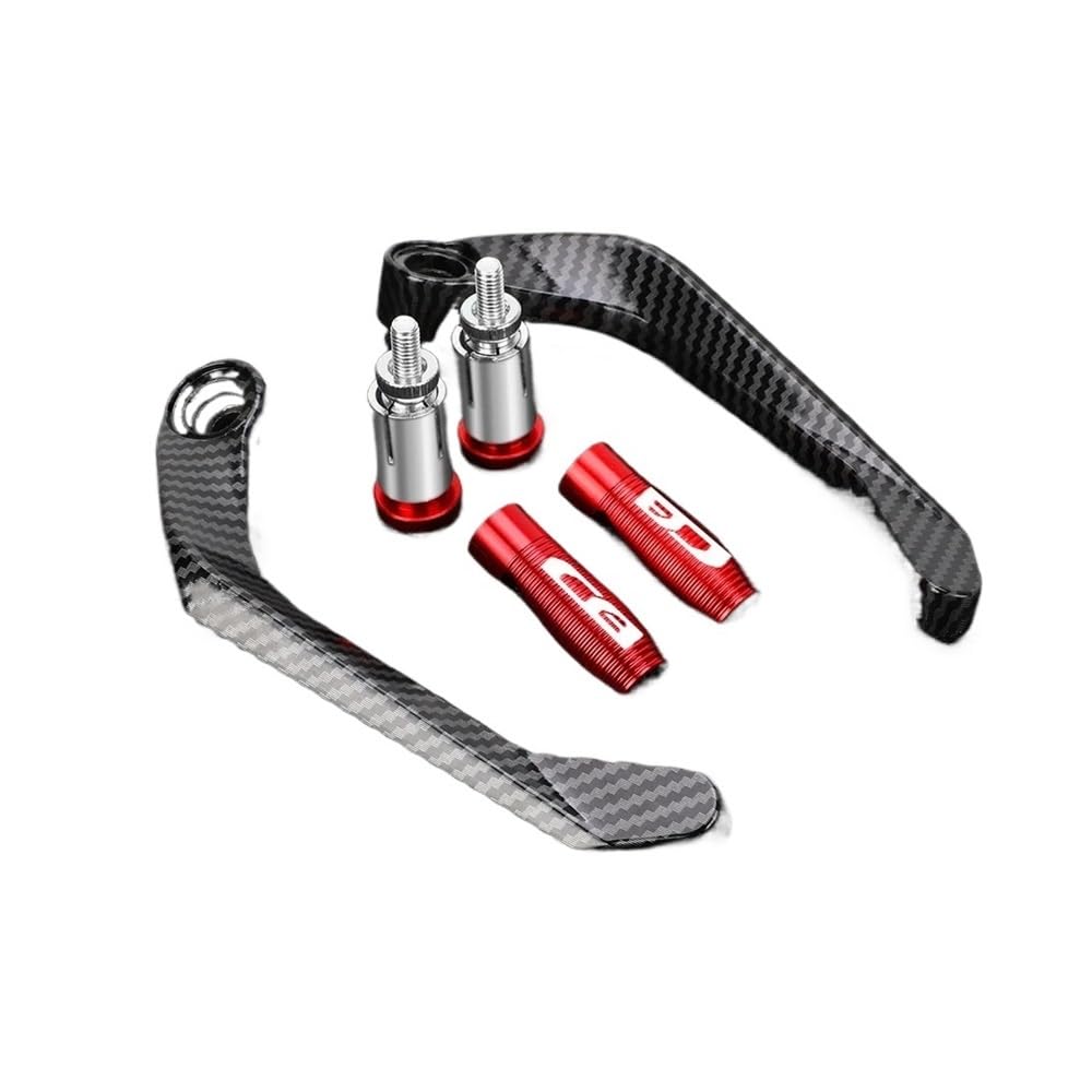 Dkicbnj Red With Logo For Cb400sf Cb400x Cb500 Cb500f Cb500x Cb400f Motorcycle Handlebar Brake Clutch Levers Protector Guard Handle Bar Handlebar Brake Clutch Lever Guard