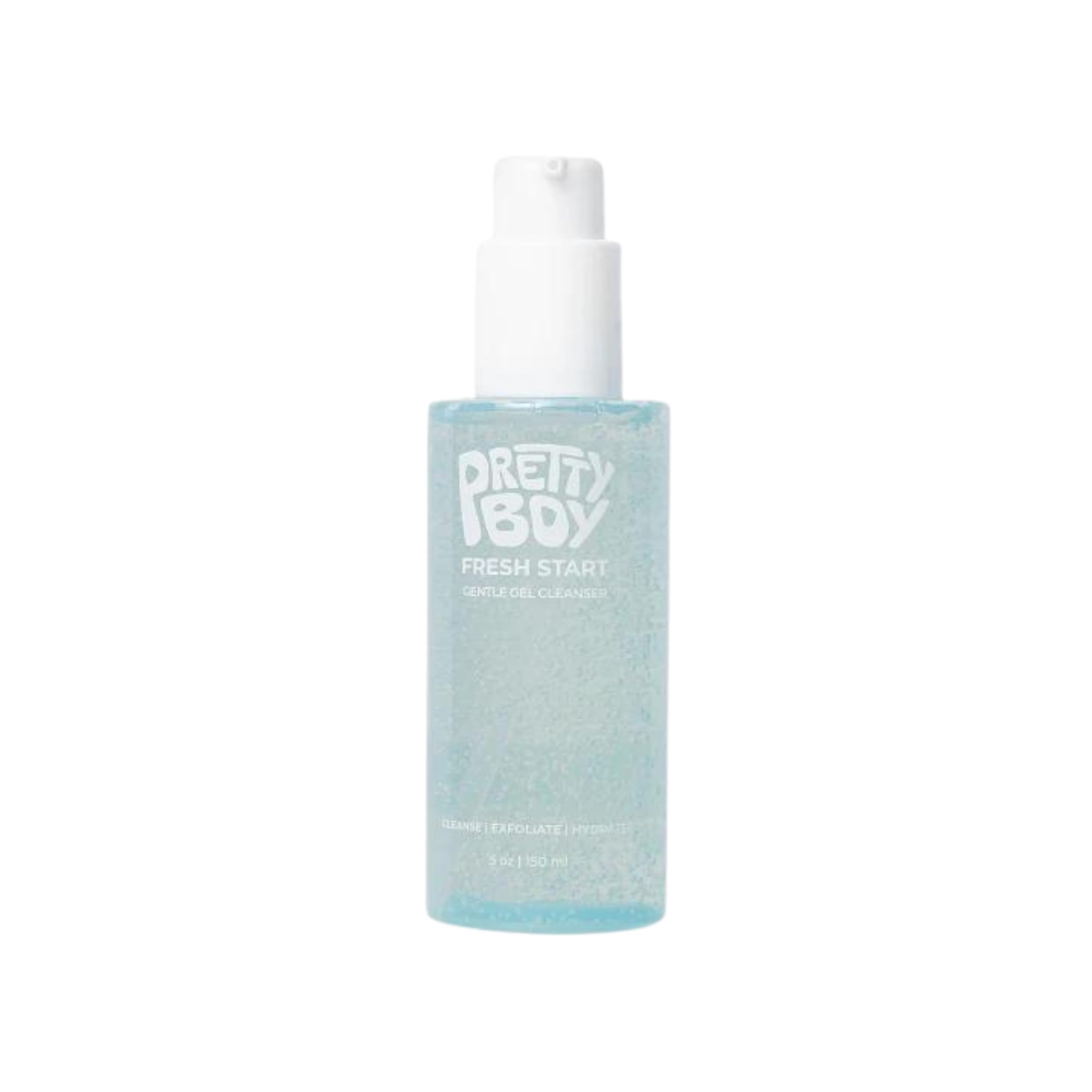 PrettyboyFresh Start Gentle Face Cleanser | Hydrating & Exfoliating with Niacinamide, Hyaluronic Acid, and Amino Acids | Dermatologist-Approved, Sensitive Skin-Friendly, Daily Facial Wash