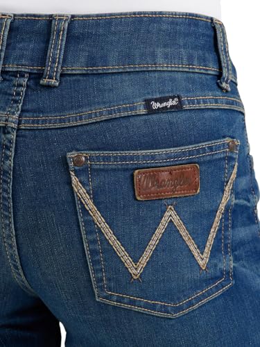 Jean bootcut extensible Wrangler Retro Mae fin des pantalons rigides pour sublimer vos formes