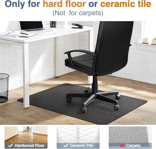 image for Placoot Desk Chair Mat for Hardwood Floor & Tile 55