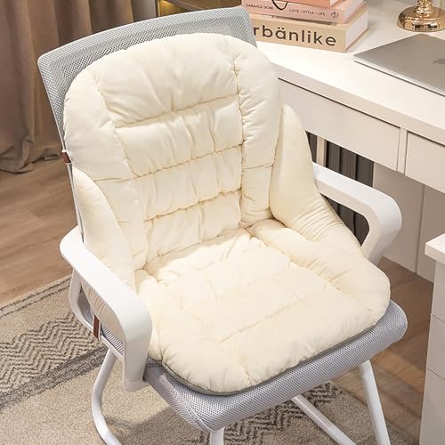 Cojín para Silla de Oficina Inteligente, Antideslizante, para aliviar el Dolor de Espalda, con Lazos para Mayor Comodidad, Soporte ergonómico para la