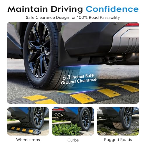 Image of Sunsdrew Mud Flaps for 2026 2027 Toyota RAV4 Accessories- 4PCS Front & Rear Splash Guards - No-Drilling All Weather Exterior Mud Guards