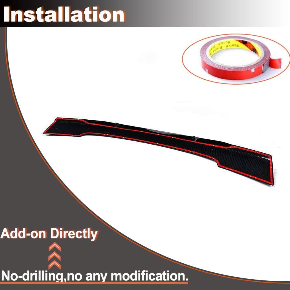 MCARCAR KIT W218 Gloss Black Trunk Spoiler for Mercedes Benz CLS Class 2012-2018 CLS63 CLS350 CLS400 CLS500 CLS550 AMG Auto Fiberglass Car Rear Boot Lid Highkick Wing Lip Factory Outlet