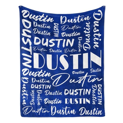 Name Blanket Personalized Name Blanket Customized Blanket with Name Text for Adult Kid Birthday Christmas Mothers Fathers Valentines Day Gift