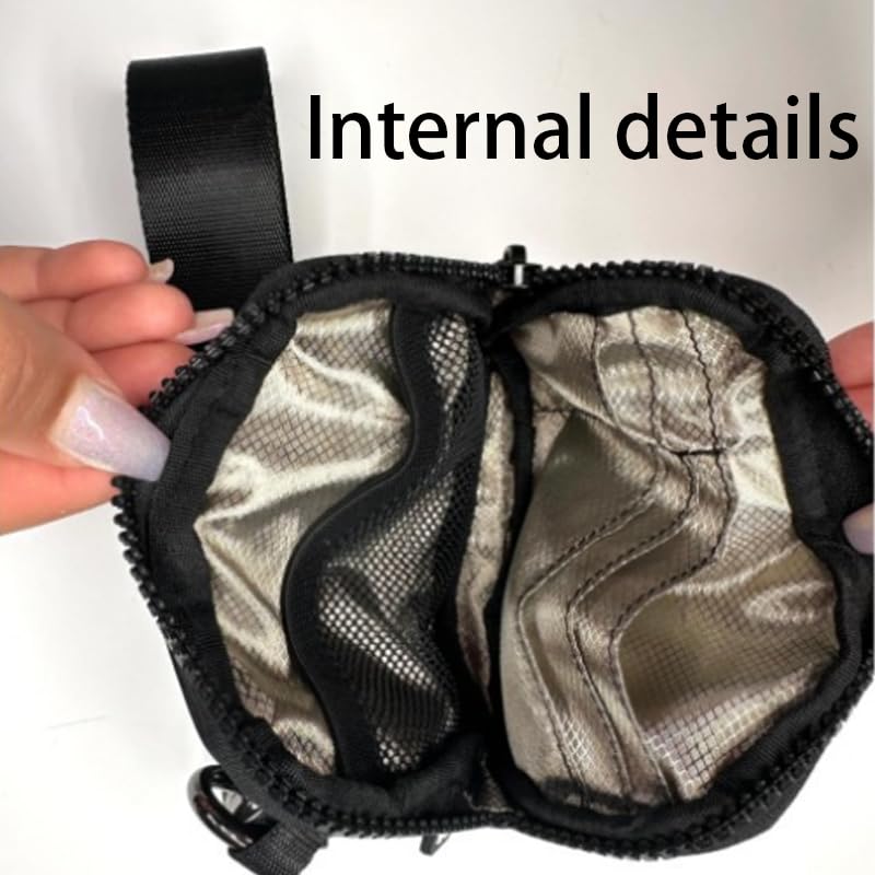 Commonlyto Wallet, The Iris' Wallet 2nd Gen, Waterproof Wristlet, with 3 Zipper Pockets & A Clear Space Pockets, Second Generation, unisex (Pink)4