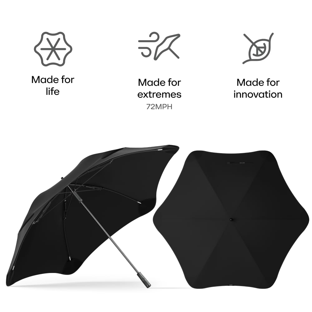 BLUNT Sport Umbrella, Extra Large Sports, Golf Umbrella for Wind and Rain, Portable, Repairable & Durable, B-Corp Certified, 146cm Diameter