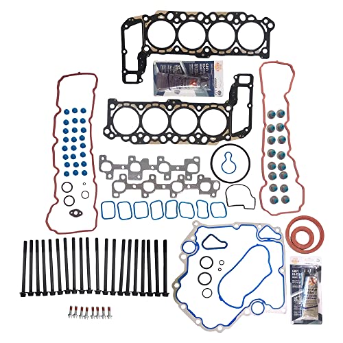 Image of Partsflow Head Gasket Set w /Head Bolts For Dodge Durango 2004-2007 For Chrysler Aspen 2004-2007 For Dodge Ram 1500 2006-2007 For Jeep Grand Cherokee 2006-2007 For Mitsubishi Raider 2006-2007 4.7L V8
