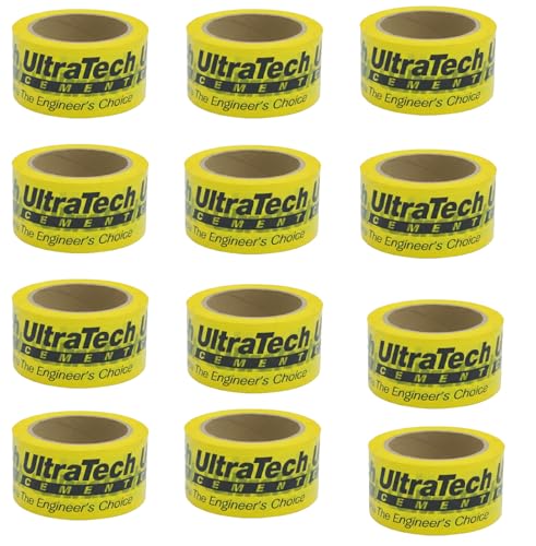 Image of 60 Roll, Per Pack Adhesive Tape Shuttering Tape -35 Meters in Length - 60mm /2.5inch Width, Bopp Tape Used in Slab for Construction of Buildings & Multi-Purpose Use