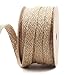 RUSPEPA 12 mm Toile De Jute Tressée Corde De Chanvre Corde Ruban De Jute Décoration Artisanale De Fête, 10 Verges (R004)