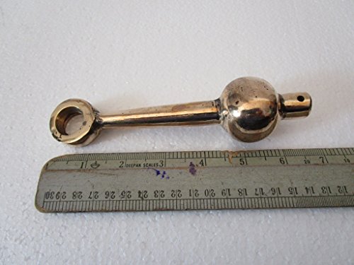 Marine Brass Bell Clapper - Great Sounding – Maritime/Nautical/Boat/Yacht : (Brass : Length: Approx 6.5 Inches) #TOP5