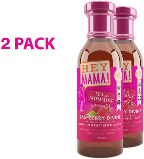 Hey Mama Teas: Raspberry Divine- Post Natal Tea 2 Pack Sampler/12 Ounce