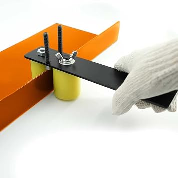 Metal Bender Hand Tool for Roofing Adjustable 0-90 Sheet Metal Roller Bender, Edge Roller & Bead Roller, Portable Heavy-Duty Sheet Metal Tools for Standing Seam Roof Panels Dobladora de Metal