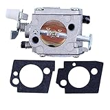 Adefol Carburetor Carb for Husqvarna 181 288 281 288XP 281XP Chainsaw, Carburetor Gasket Kit Compatible with Tillotson HS-228 HS-228C HS-283B Replace 503280401 503280409