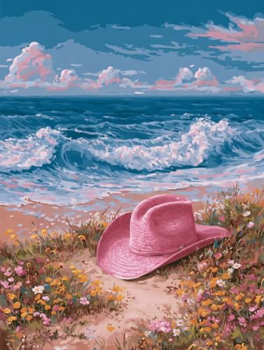 Pintura por números adultos para decorar cuadros decoración dormitorios con este gran lienzo