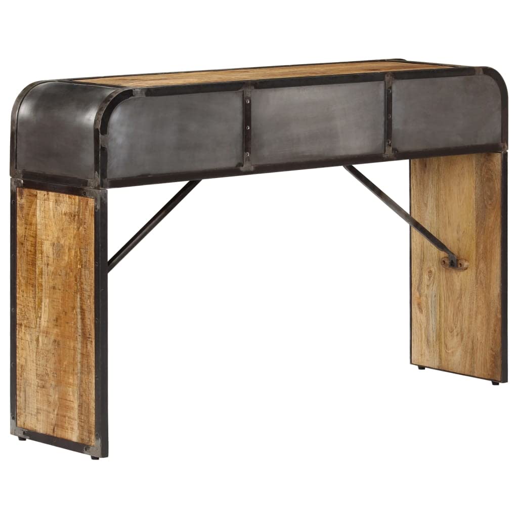 vidaXL Aparador Madera de Mango Maciza 120x30x75 cm