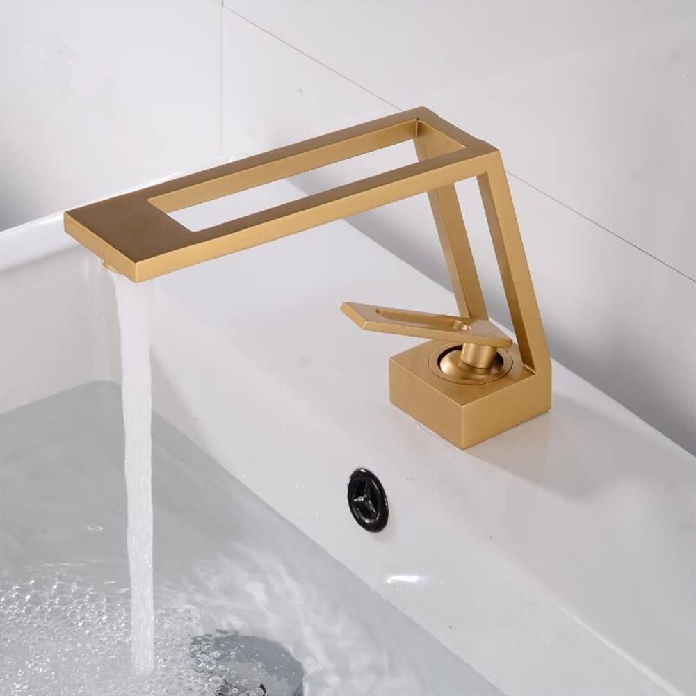 Robinet de lavabo ergonomique pour un réglage précis chaud et froid