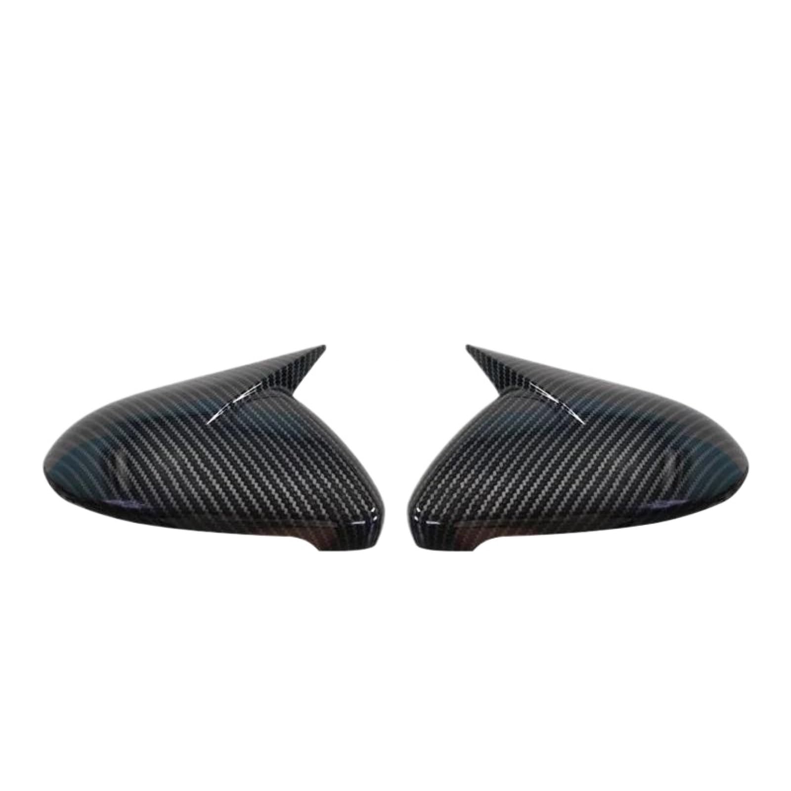 Cache rétroviseur intérieur Golf 7 carbone, protection ABS anti-rayures