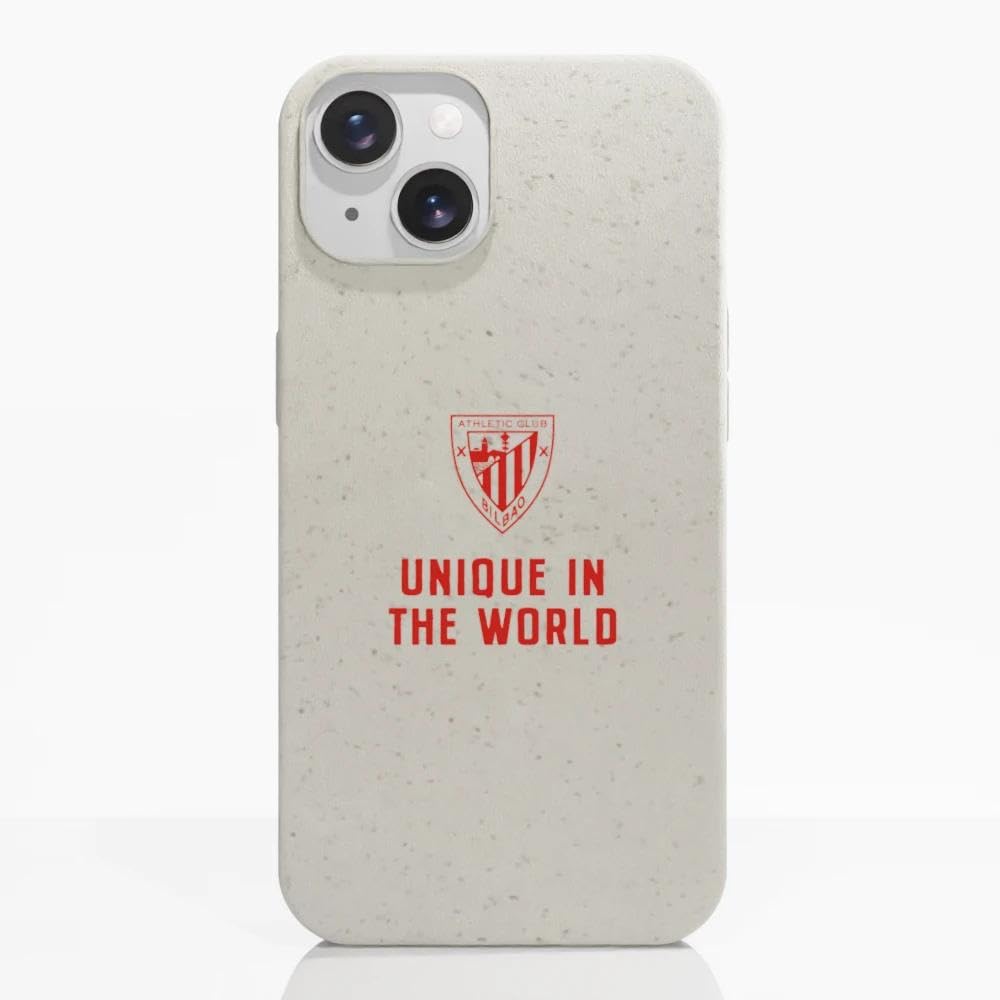 Funda Móvil para Apple iPhone 14 Pro Athletic Club – Diseño Unique Escudo – Diseño ergonómico – Protección Ligera y Resistente para móvil – Blanco