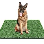 STARROAD-TIM 80 * 100 cm Hundetoiletten Kunstrasen Outdoor Hundeklo für Zuhause Hundetoilette Wohnung Hundetoilette Balkon Wiederverwendbare Trainingsunterlagen für Hunde Rasen Dekoratio