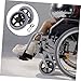 Didiseaon 2pcs Walker Wheels Replacement for Front Wheel Walker Accessories Small Sturdy